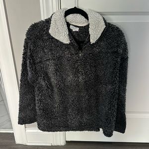 brooklyns quarter zip sherpa